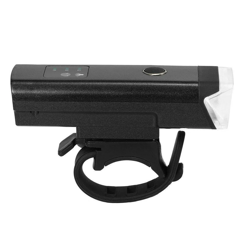 Bike Front Light USB Charging Induction Bicycle Light Flashlight Cycling Waterproof Torch Bike Headlight