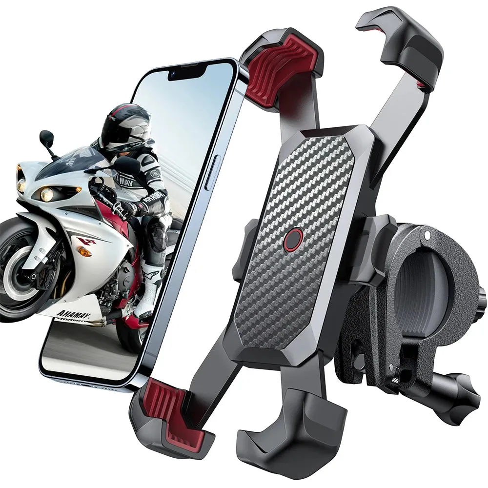 Bike Phone Holder 360° View Shockproof Bracket