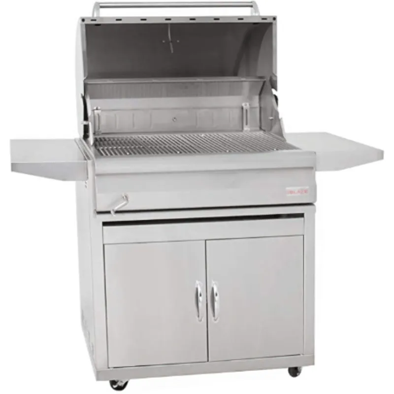 Blaze 32-inch Charcoal Grill With Cart