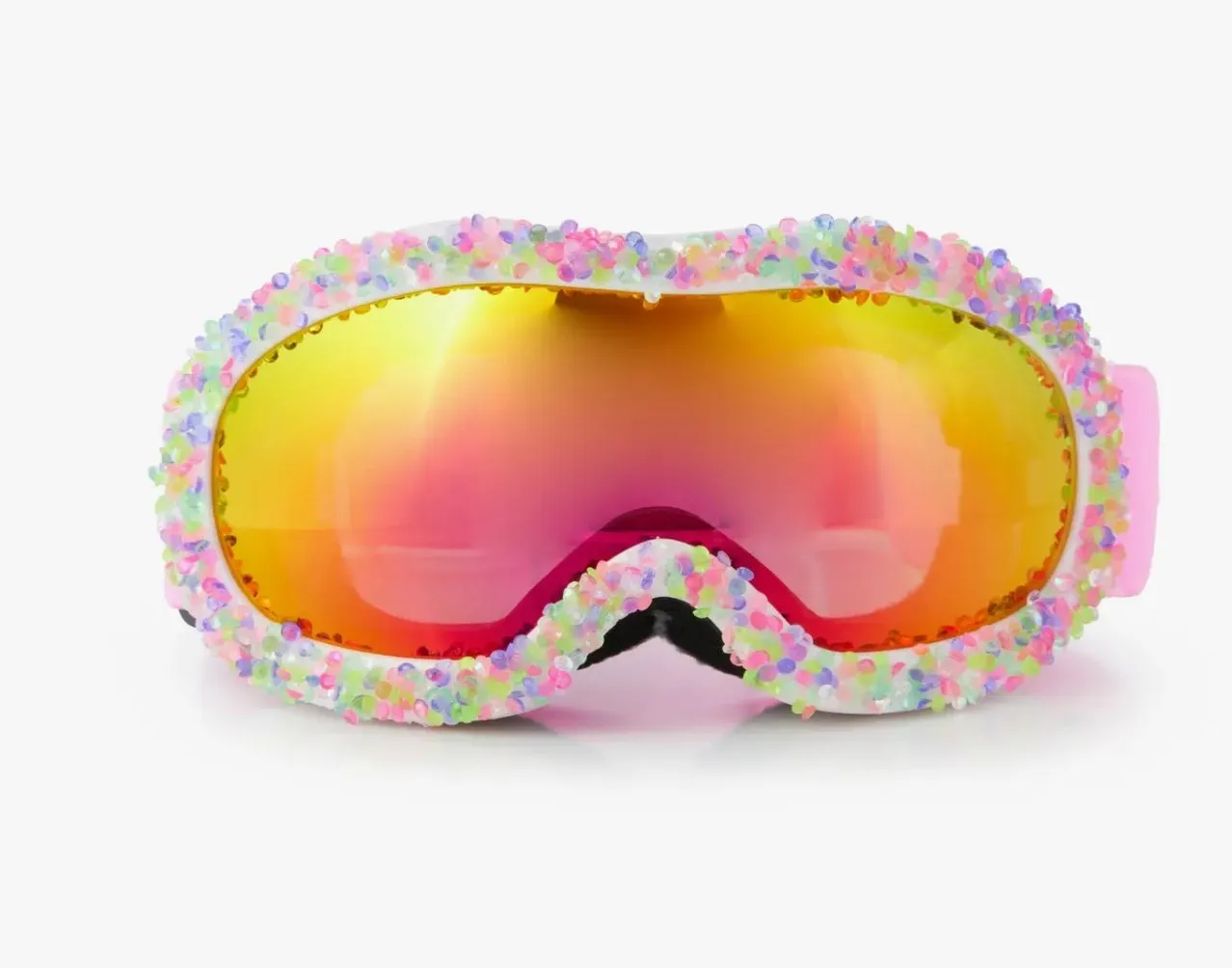 Bling2o Girls Pink Crystal Glaciers Ski & Snow Mask