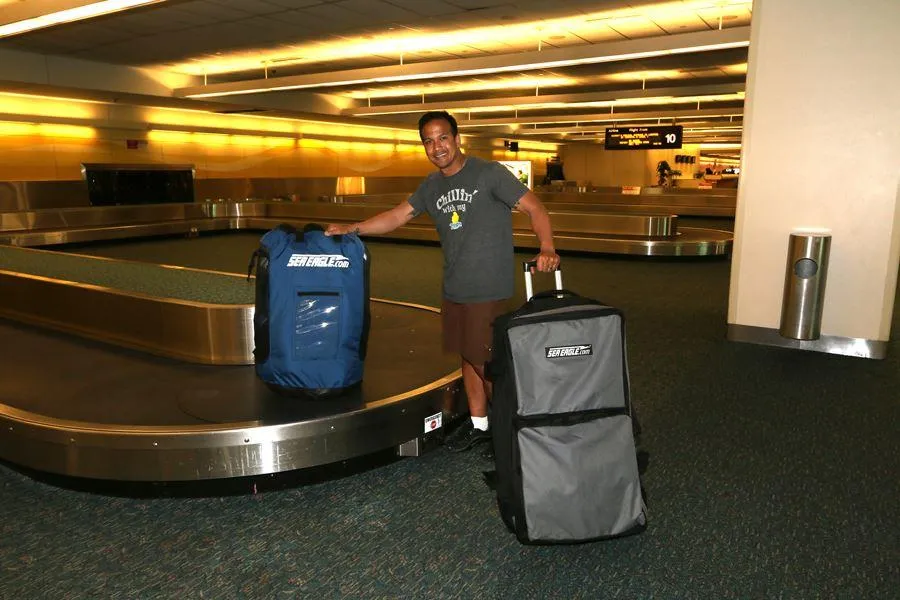 Blue Backpack for SUP kayaks, MM boats