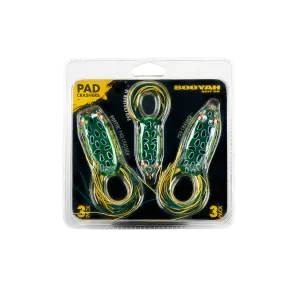 Booyah 3-Piece Pad Crasher Hollow Body Frog Combo