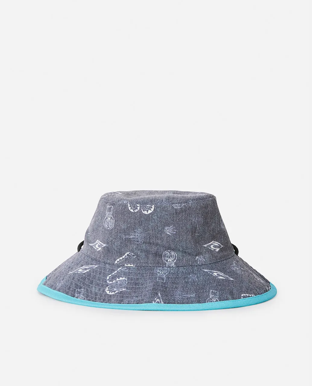 Boys Revo Wide Brim Hat in Aqua