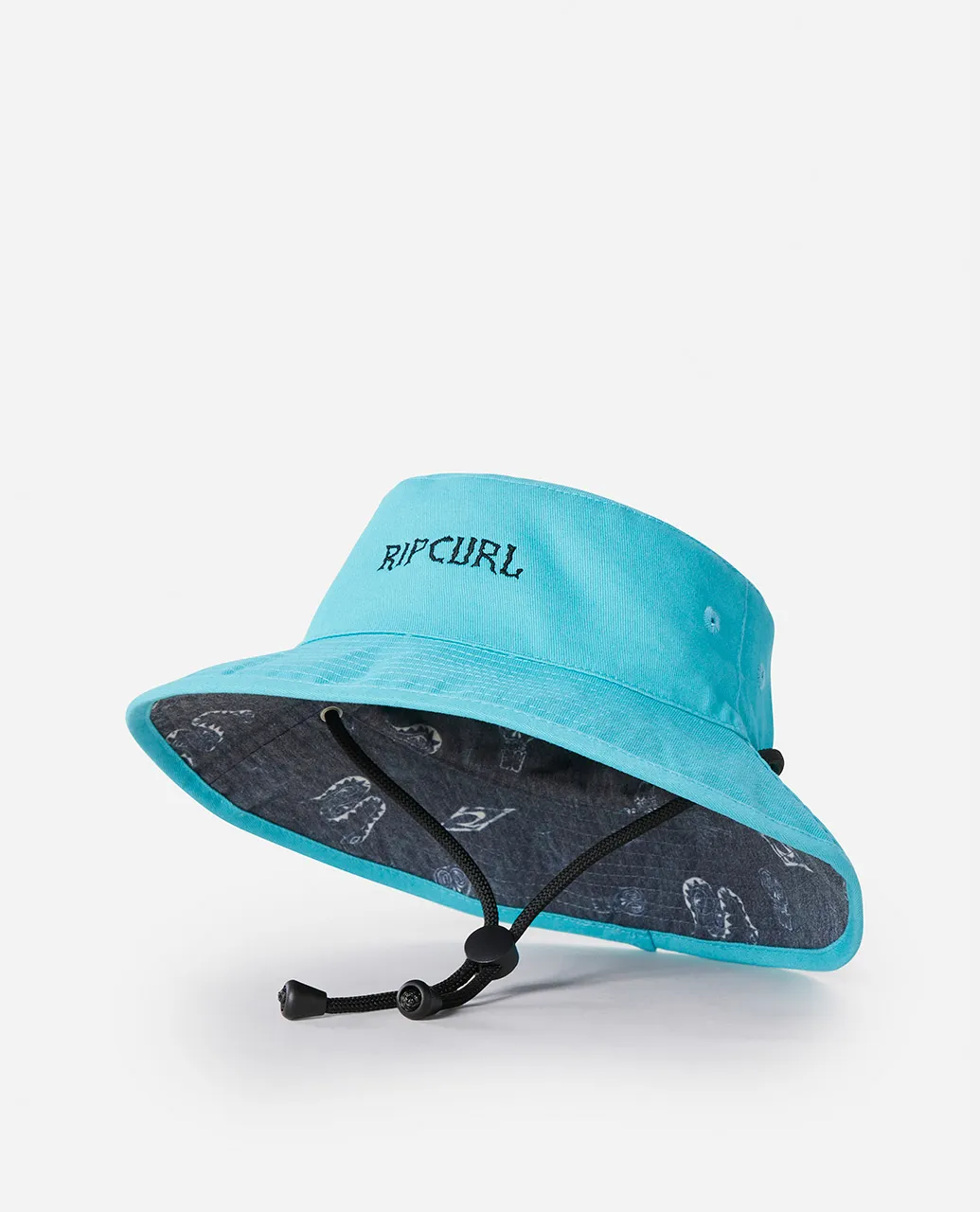 Boys Revo Wide Brim Hat in Aqua