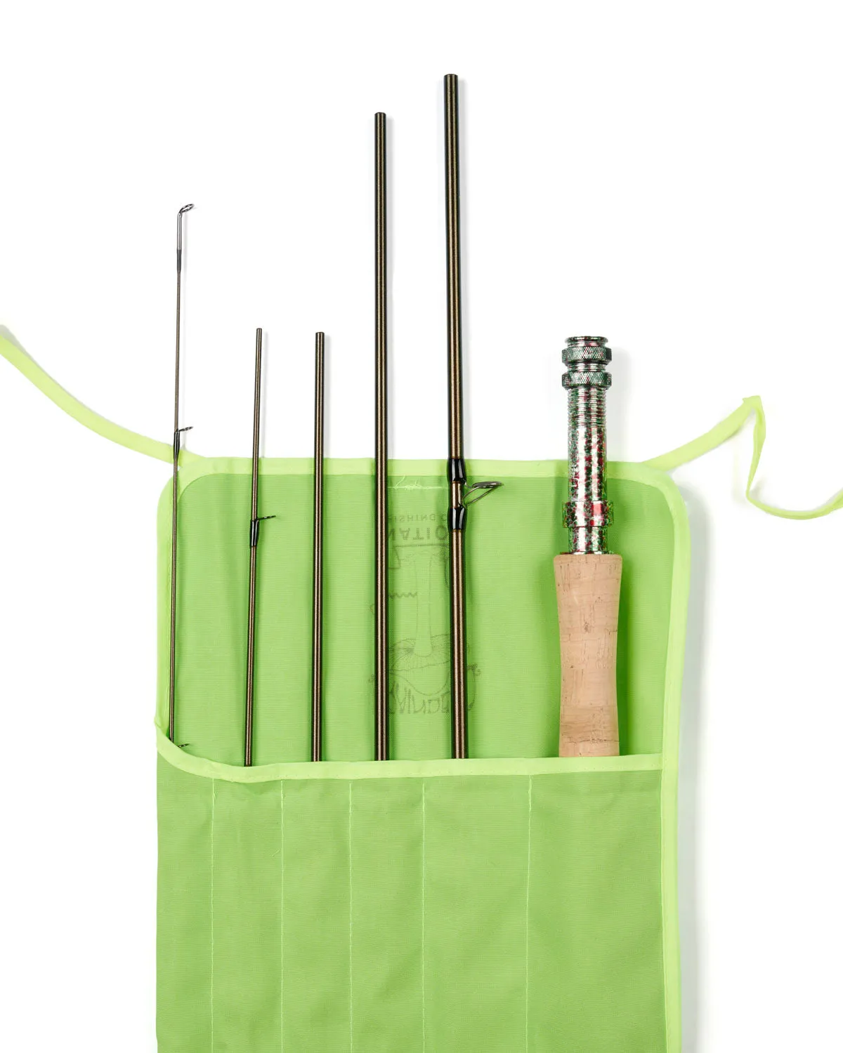 Brain Dead x Nation Fishing Co 9' 5WT Rod - Green