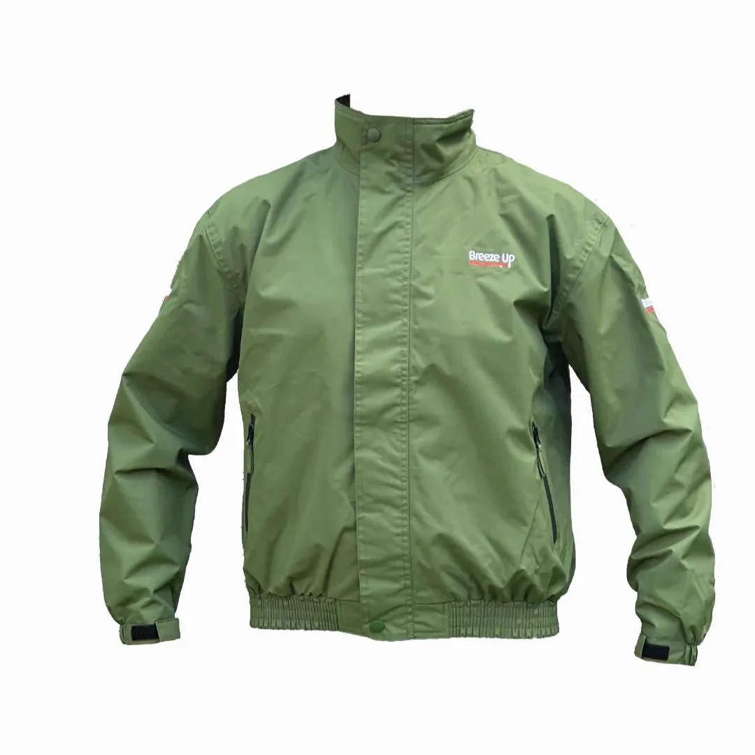 Breeze Up Adult Summer Waterproof Jacket Green
