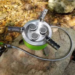 BRS-73 Portable Outdoor Camping Stove Butagas LPG Gas Cooking 9800W Picnic Gas Stove Butane Gas Burner Bruciatore
