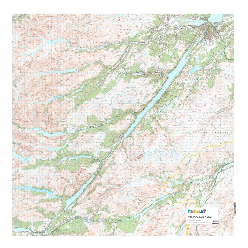 Caledonian Canal Family PACMAT Picnic Blanket