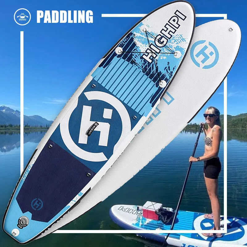 California Breeze 10'6'' Inflatable Stand Up Paddle Board Bundle Package