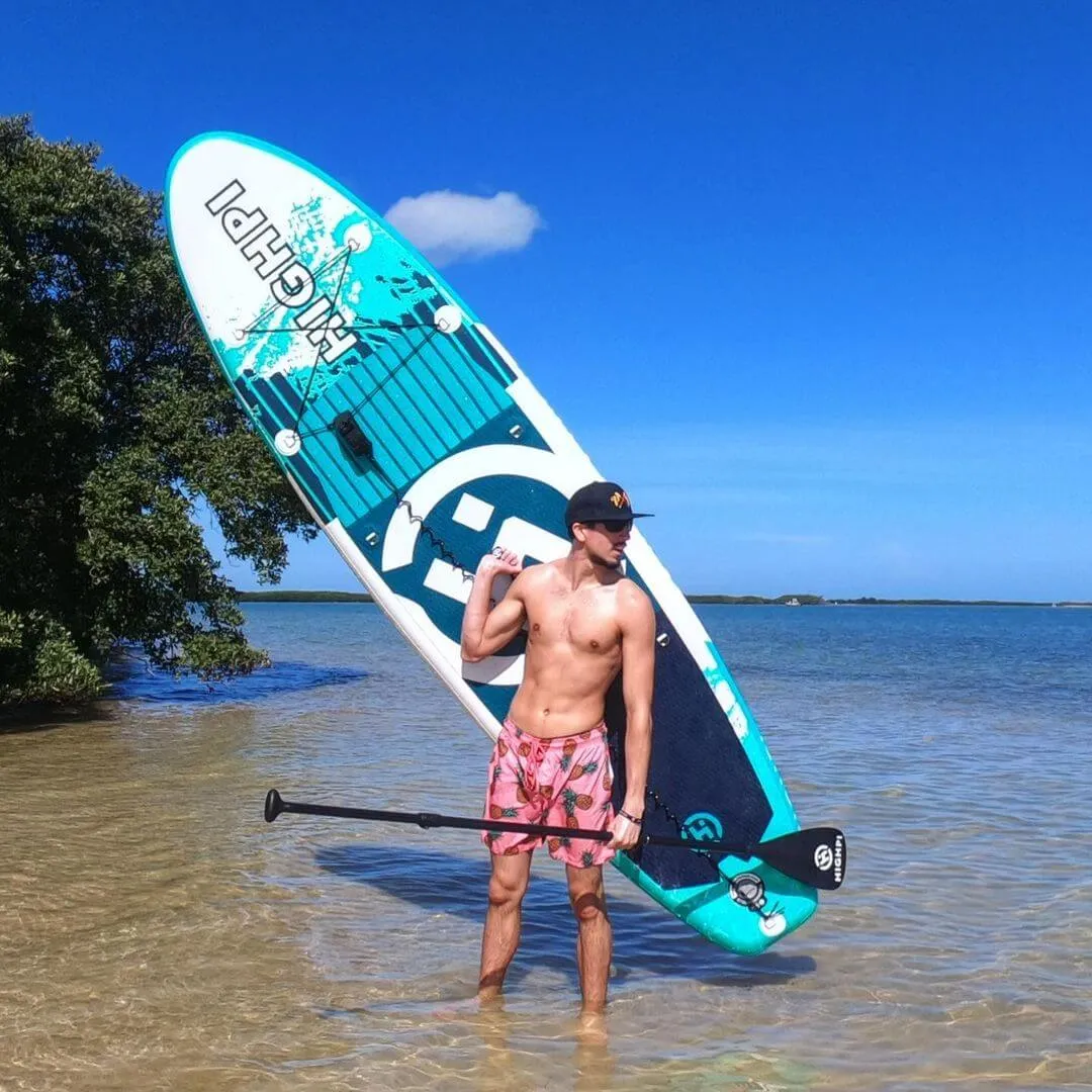 California Breeze 10'6'' Inflatable Stand Up Paddle Board With All Accessories