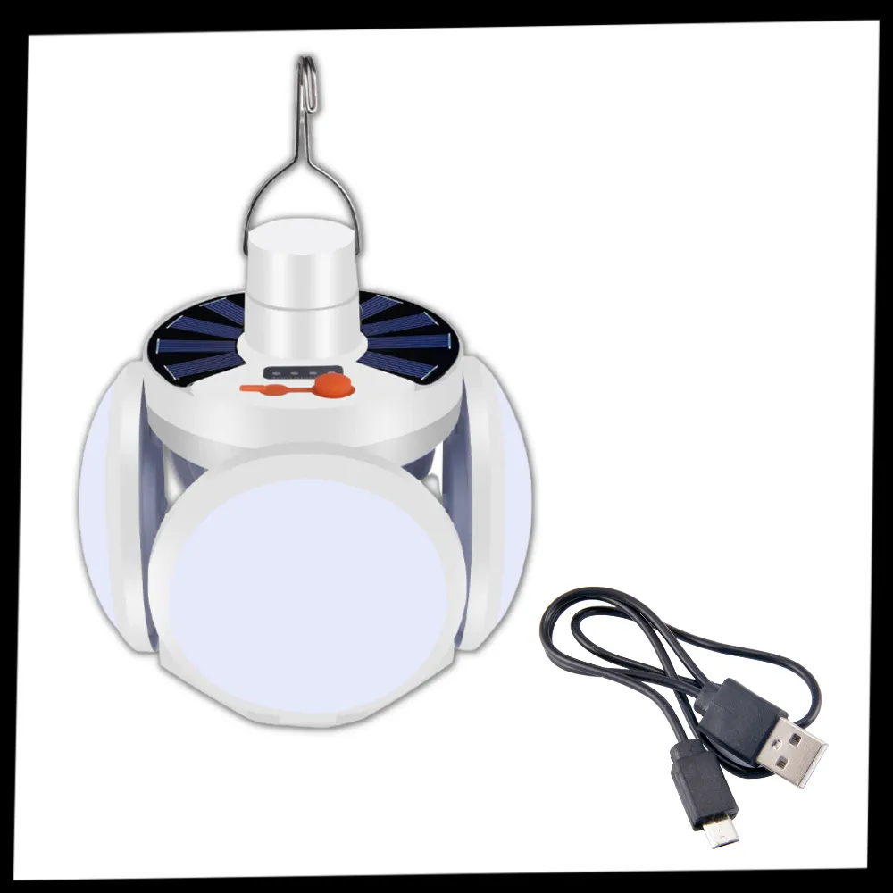 Camping Folding Ball Solar LED Lamp