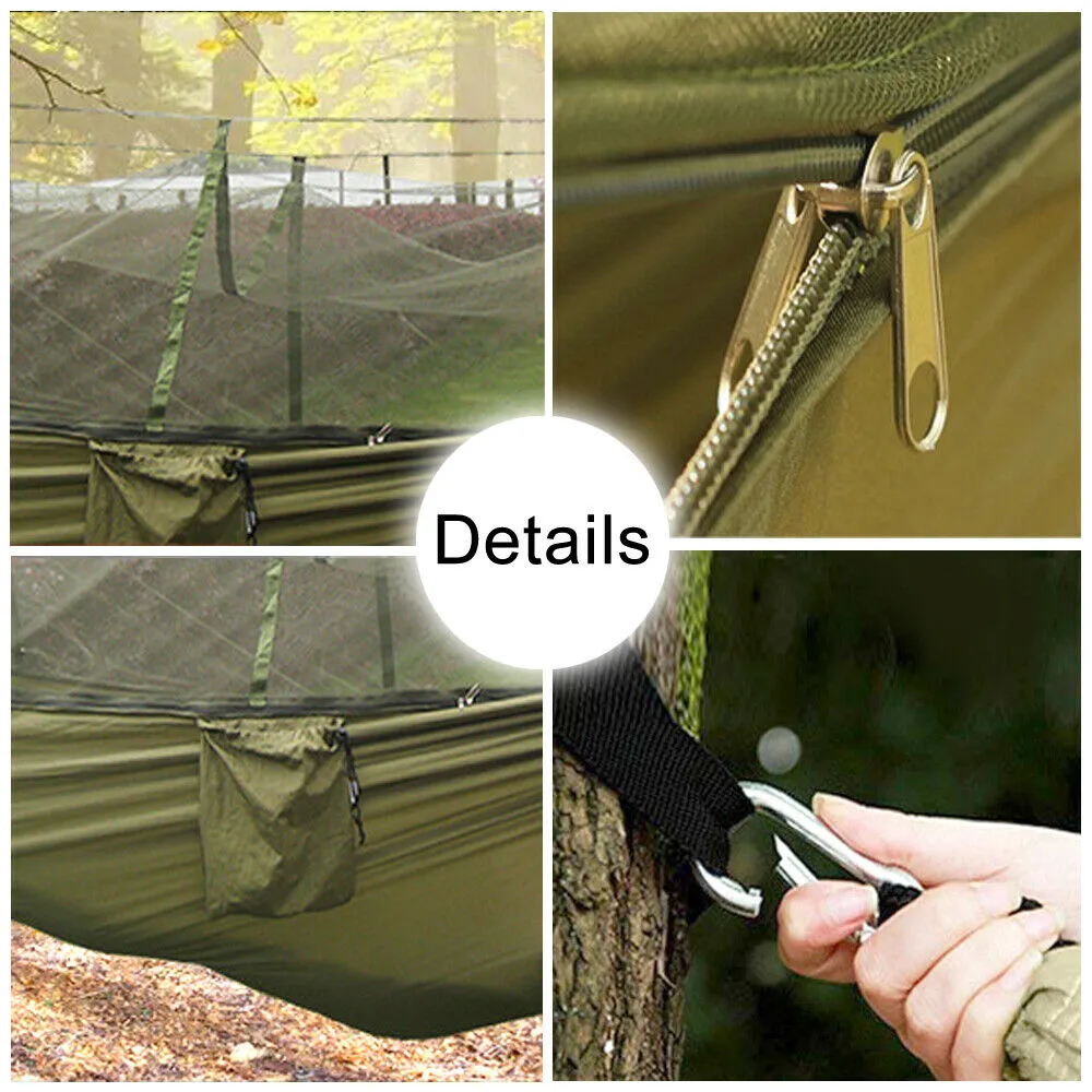 Camping Hammock with Mosquito Net and Rainfly Tarp