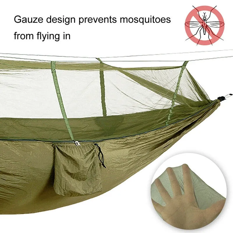 Camping Hammock with Mosquito Net and Rainfly Tarp