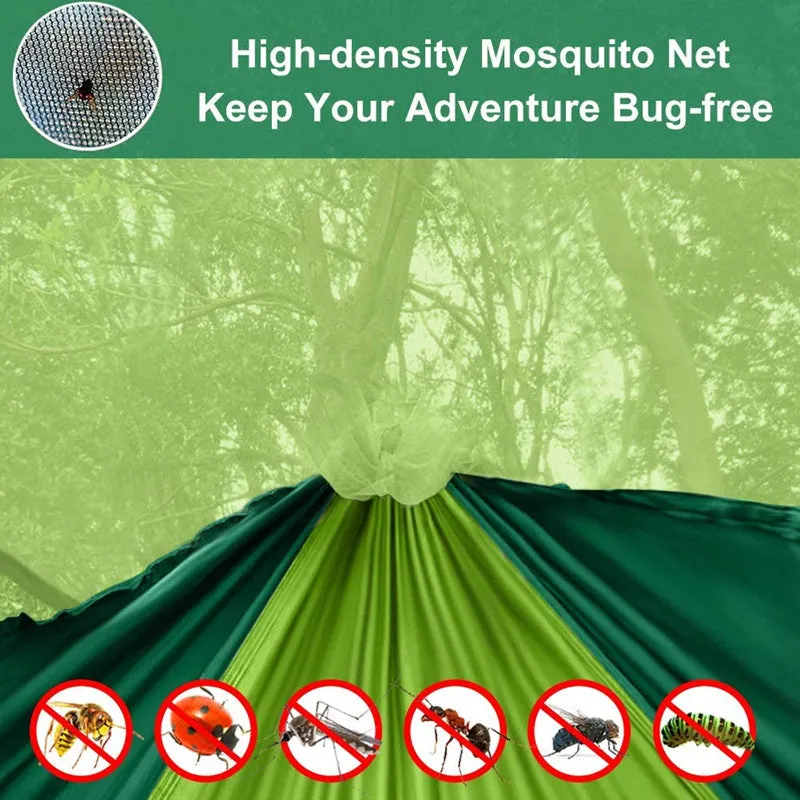 Camping Hammock with Mosquito Net and Rainfly Tarp