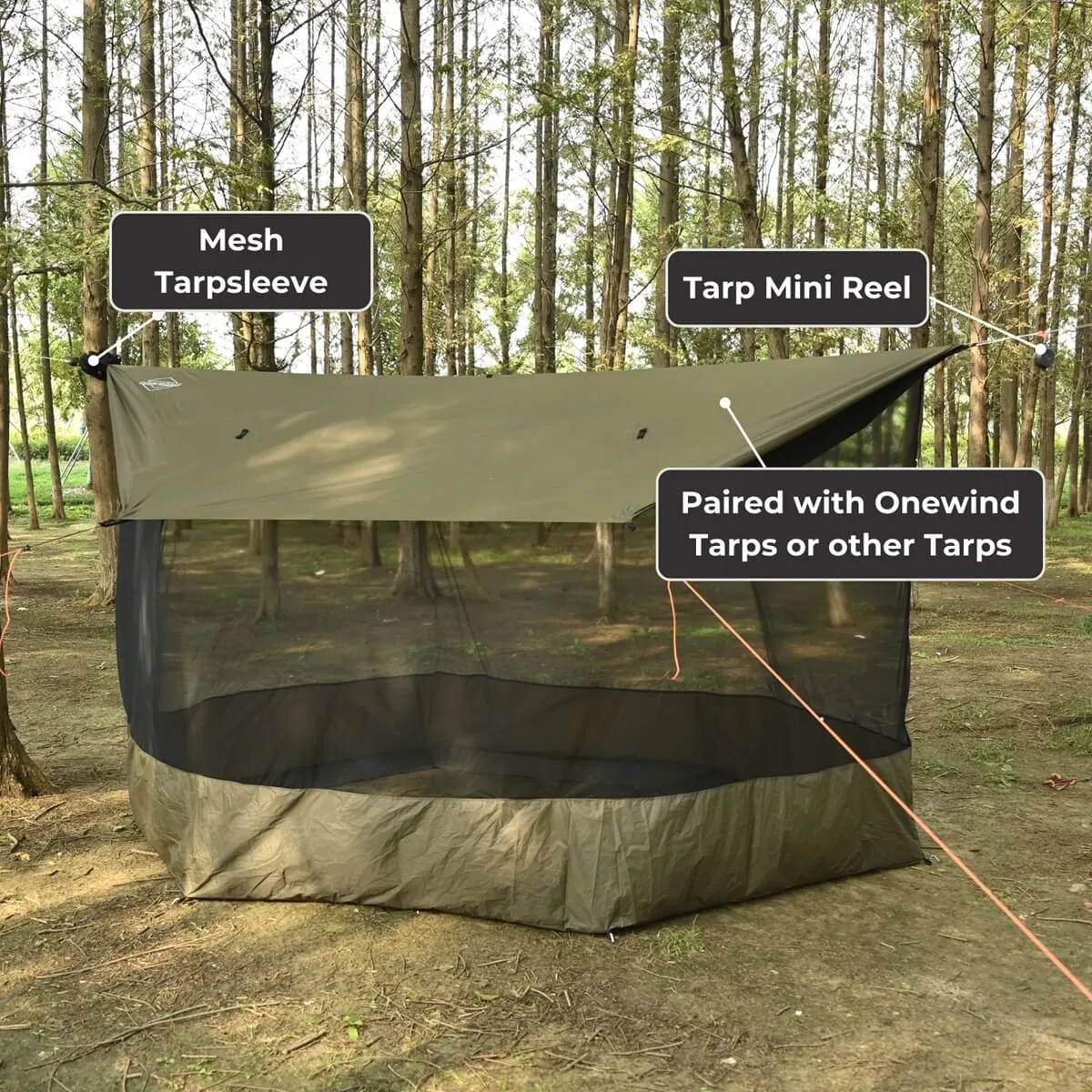 Camping Tarp Mosquito Net