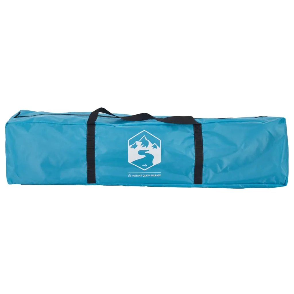 Camping Tent Dome 3-Person Blue Quick Release