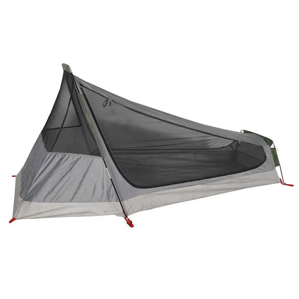 Camping Tent Tunnel 1-Person Green Waterproof