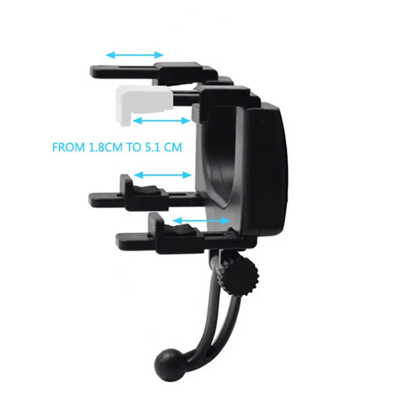 Car Rear View Mirror Phone Holder Universal Auto Car Navigation Bracket