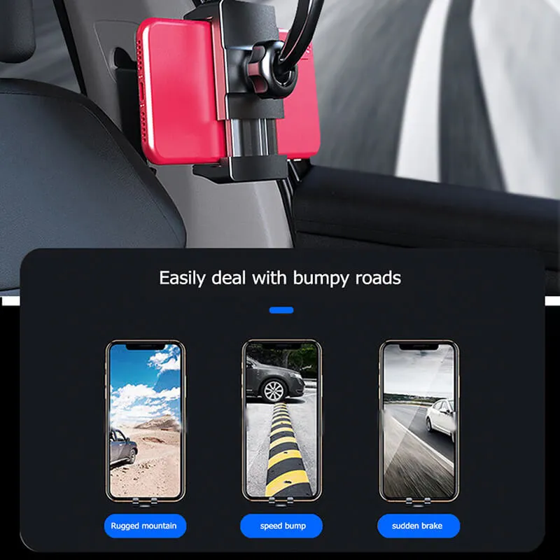 Car Rear View Mirror Phone Holder Universal Auto Car Navigation Bracket