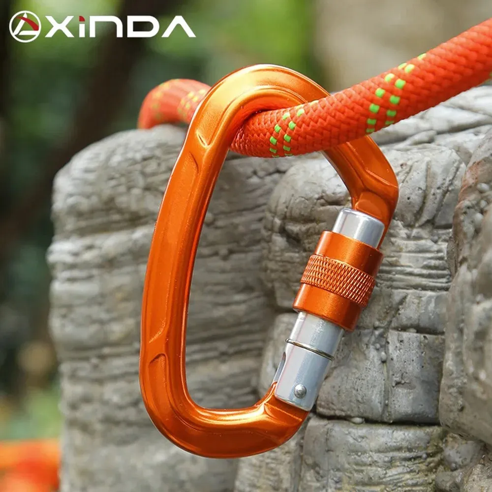 Carabiner Safety Buckle for Camping, Climbing, Hammock and more