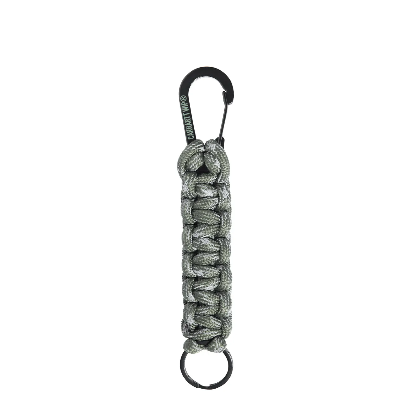 Carhartt WIP Tour Cord Keychain Smoke Green / Reflective