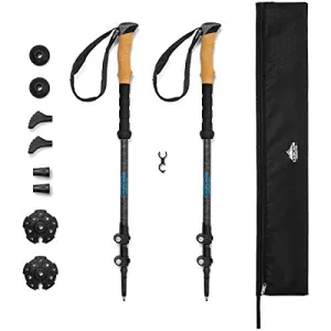 Cascade Mountain Tech Trekking Poles - Carbon Fiber
