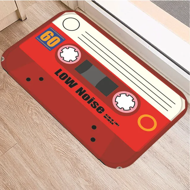 Cassette Tape Mats Anti Slip Floor Carpet