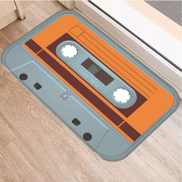 Cassette Tape Mats Anti Slip Floor Carpet