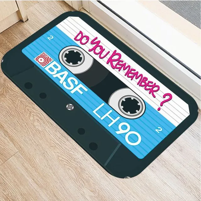 Cassette Tape Mats Anti Slip Floor Carpet
