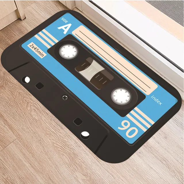 Cassette Tape Mats Anti Slip Floor Carpet