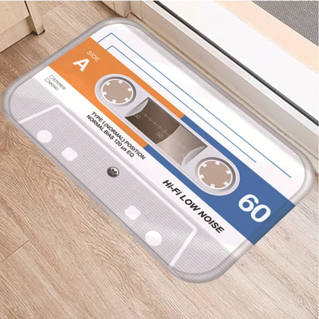 Cassette Tape Mats Anti Slip Floor Carpet