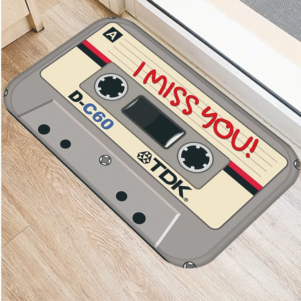 Cassette Tape Mats Anti Slip Floor Carpet