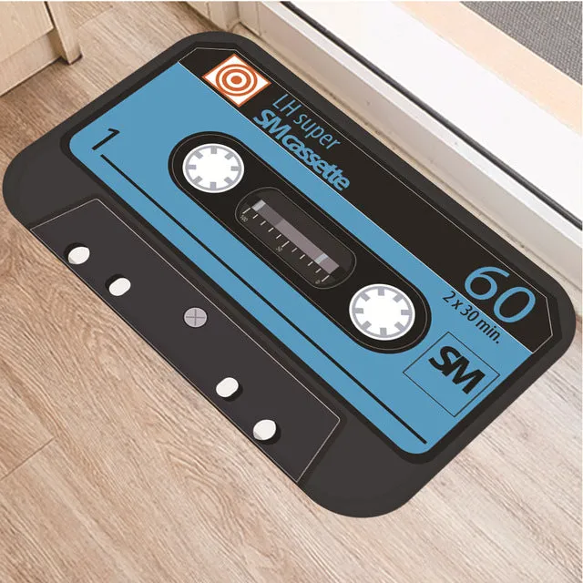 Cassette Tape Mats Anti Slip Floor Carpet