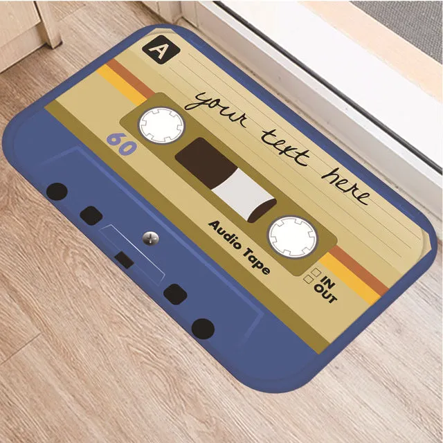 Cassette Tape Mats Anti Slip Floor Carpet