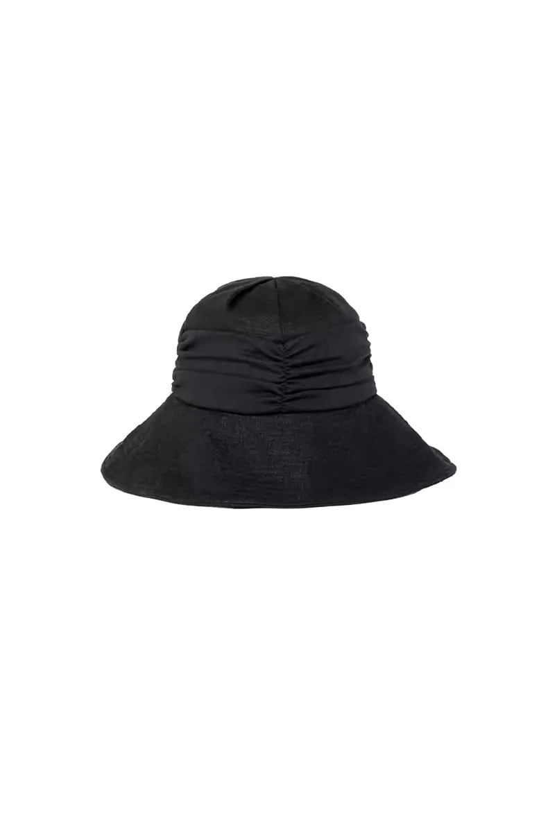 Casual Linen Wide Brim Sun Hat