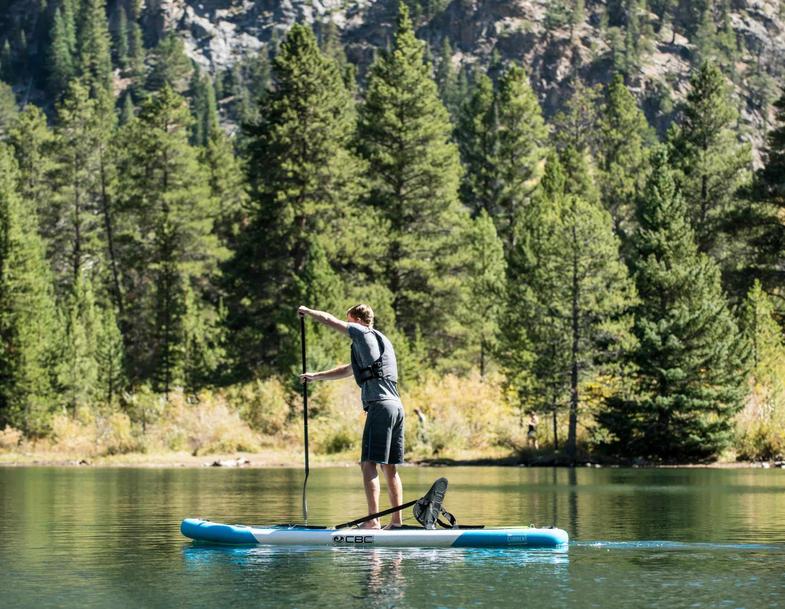 CBC 11' CURRENT Crossover I-SUP Package w/ Seat & Kayak Paddle