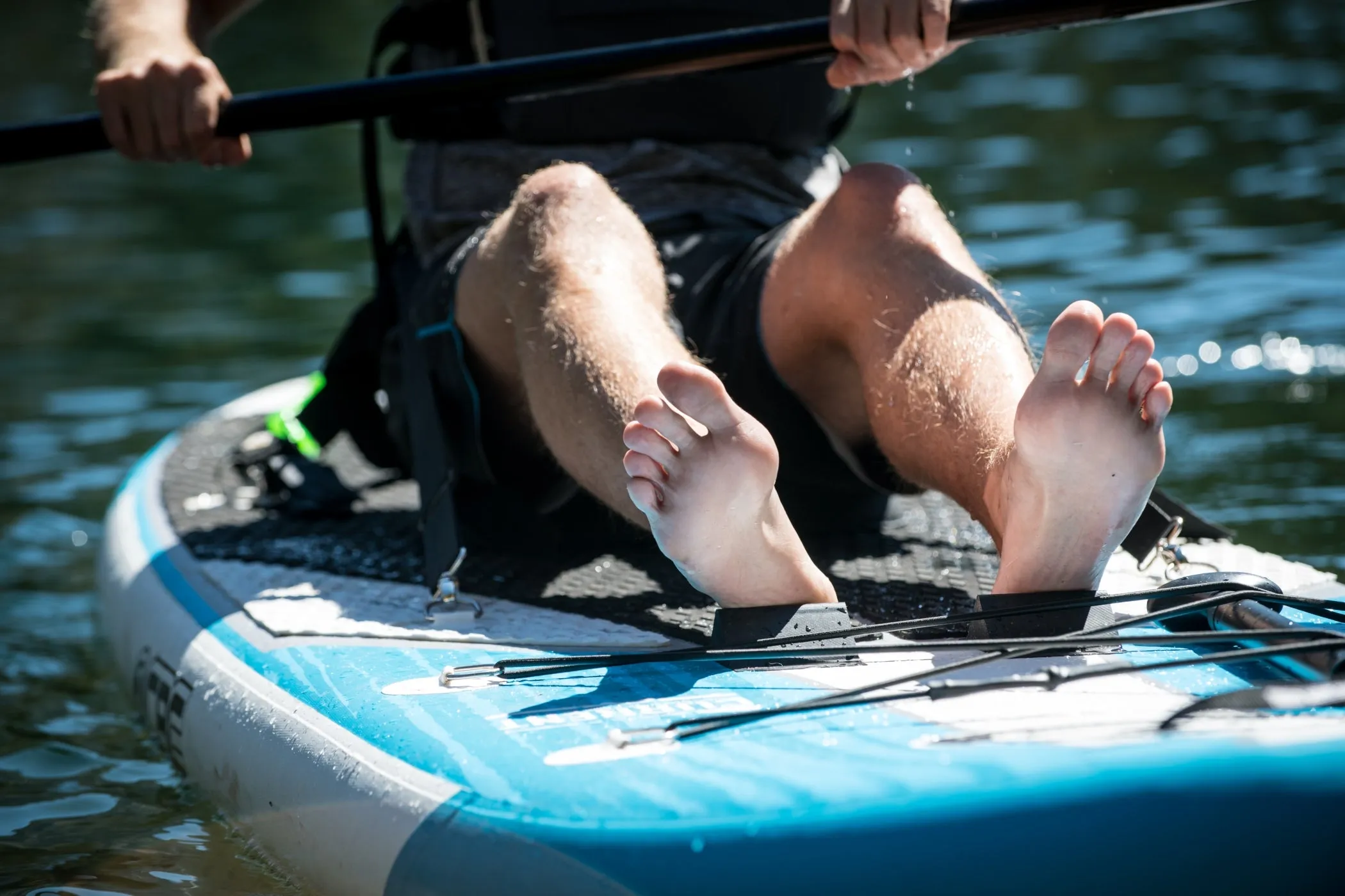 CBC 11' CURRENT Crossover I-SUP Package w/ Seat & Kayak Paddle