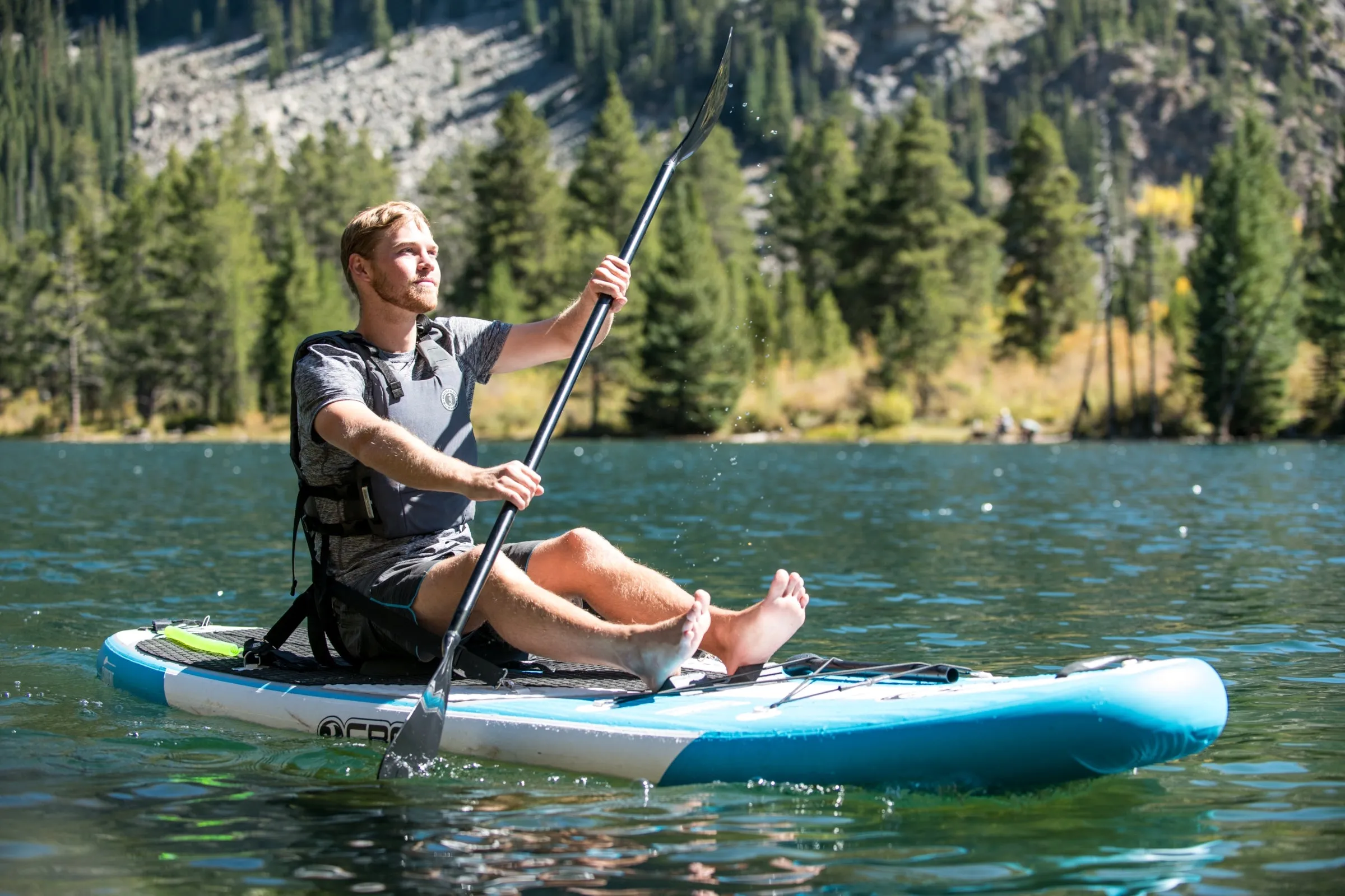 CBC 11' CURRENT Crossover I-SUP Package w/ Seat & Kayak Paddle