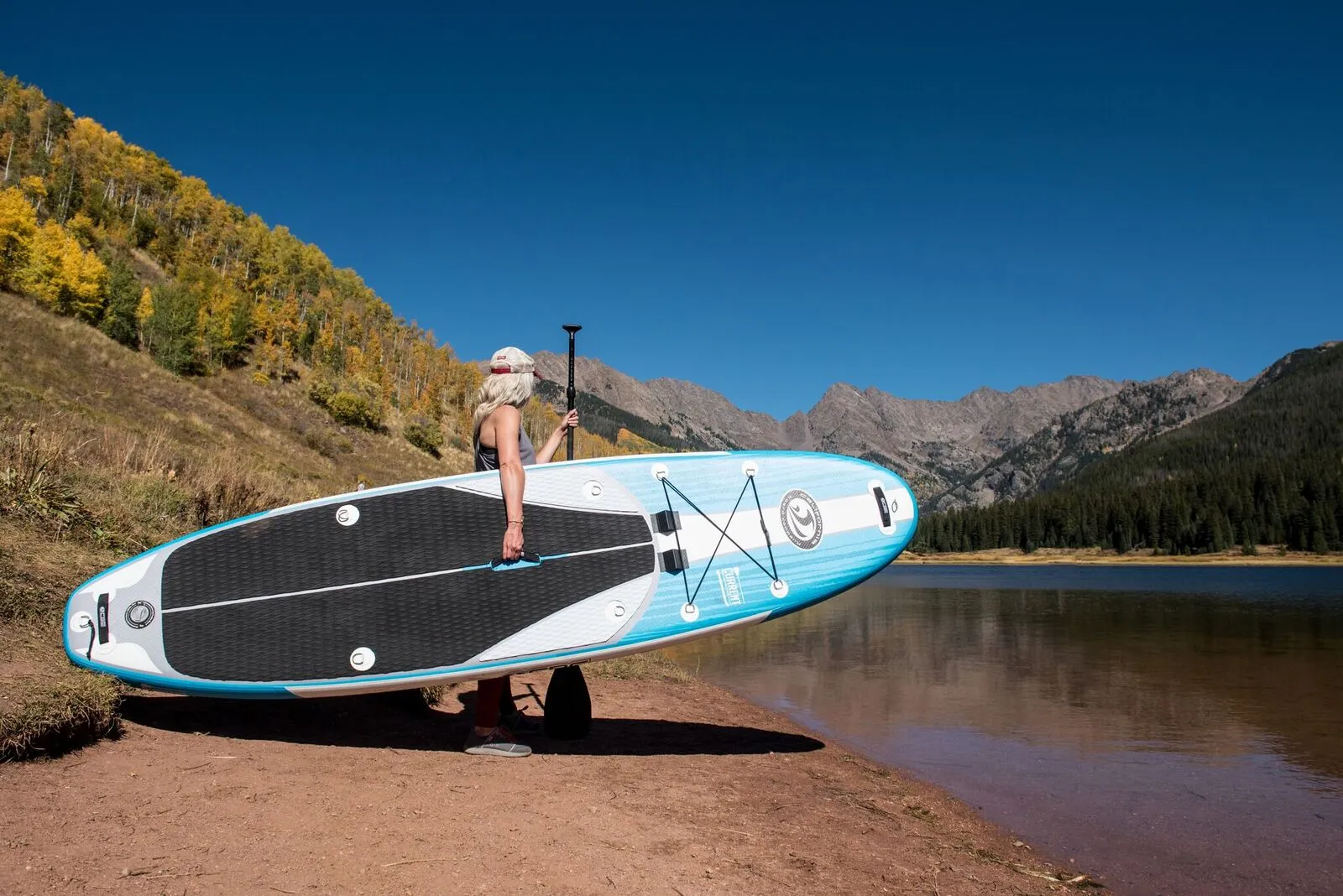 CBC 11' CURRENT Crossover I-SUP Package w/ Seat & Kayak Paddle
