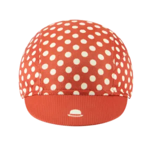 Chapeau! Lightweight Polka Dot Cap - Devon Red