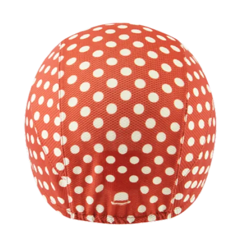 Chapeau! Lightweight Polka Dot Cap - Devon Red