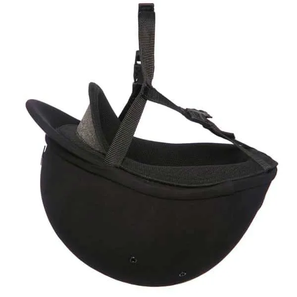 Charles Owen JR8 Helmet in Black Microsuede