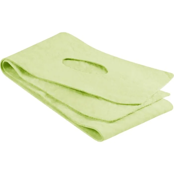 ChillAway Neck Towel with Hole on One End - 29.5" x 4" - Lime 1373-L
