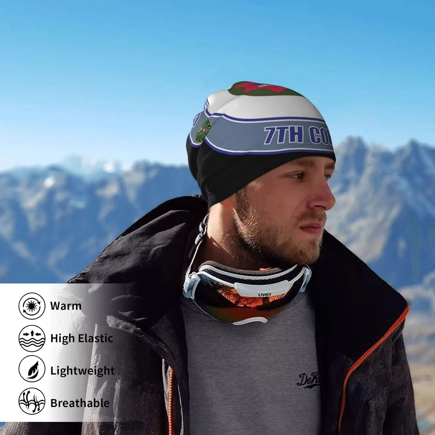 Civil Engineer Corps Bandana Face Mask Warmer Neck for Dust Wind Sun Protection