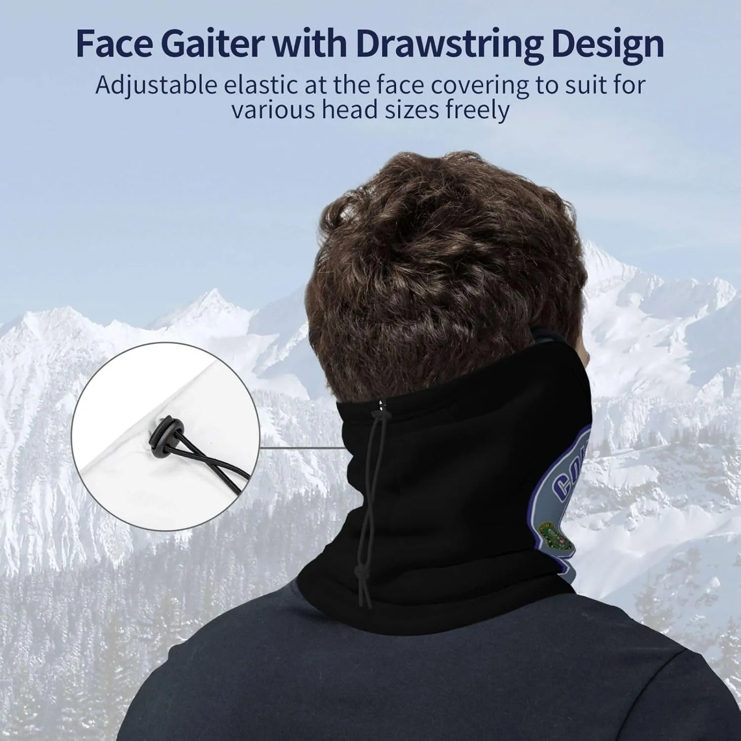 Civil Engineer Corps Bandana Face Mask Warmer Neck for Dust Wind Sun Protection