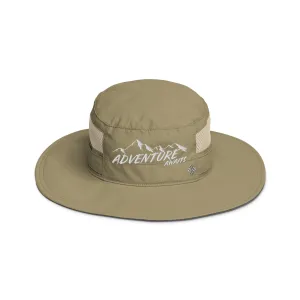 Columbia booney hat, Adventure Awaits Hat, Camping Hat , Hiking Hat, Outdoor, Happy Camper, Mountains Trucker Hat, Gift For Outdoorsman, Columbia booney hat