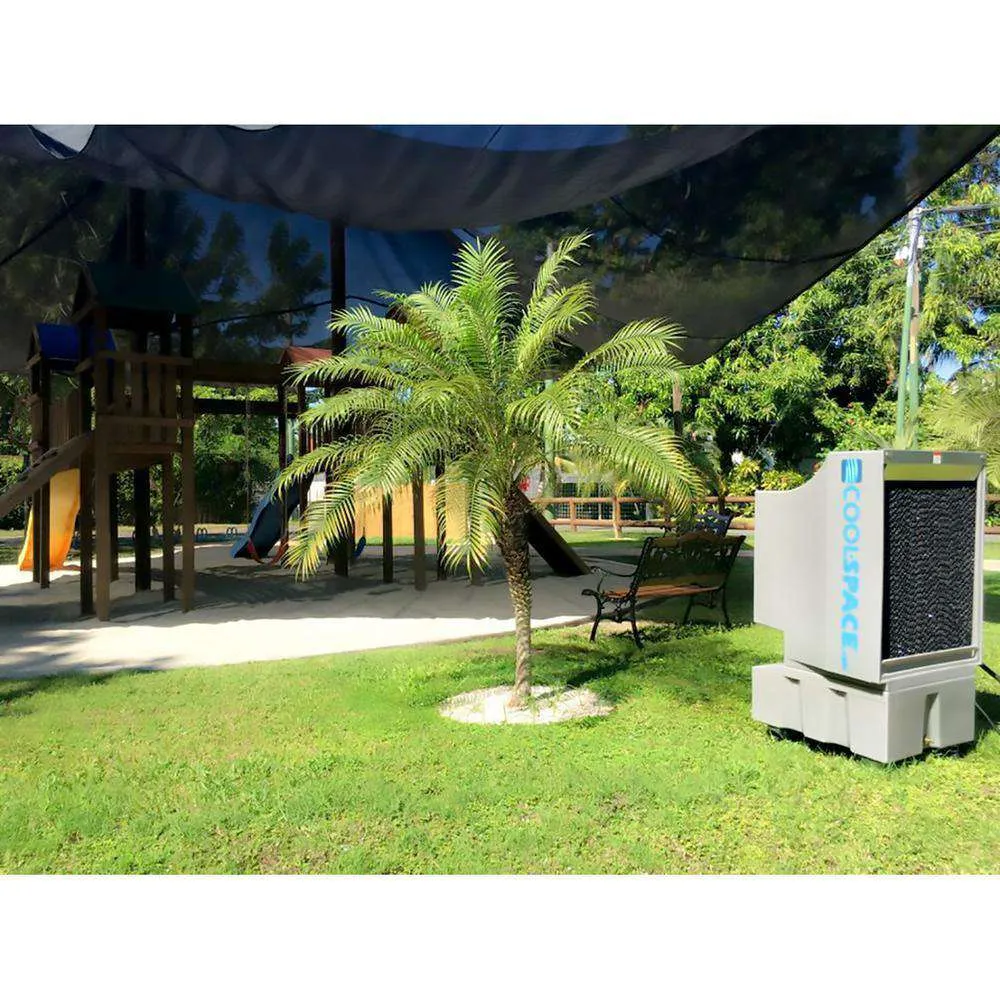 Cool-Space CS5-18-VD GLACIER18 Series 2825 CFM 1200 sq ft 12 Speed 18 Inch Portable Evaporative Cooler New