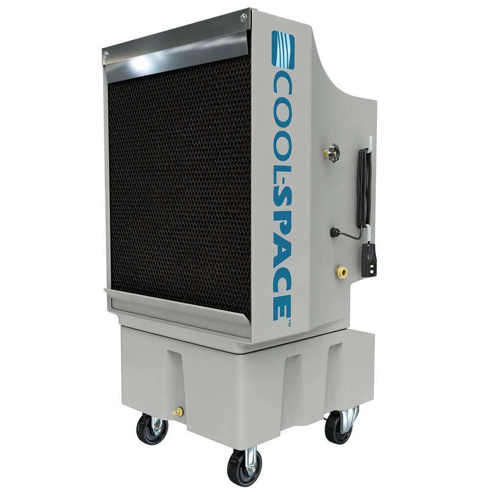 Cool-Space CS5-18-VD GLACIER18 Series 2825 CFM 1200 sq ft 12 Speed 18 Inch Portable Evaporative Cooler New