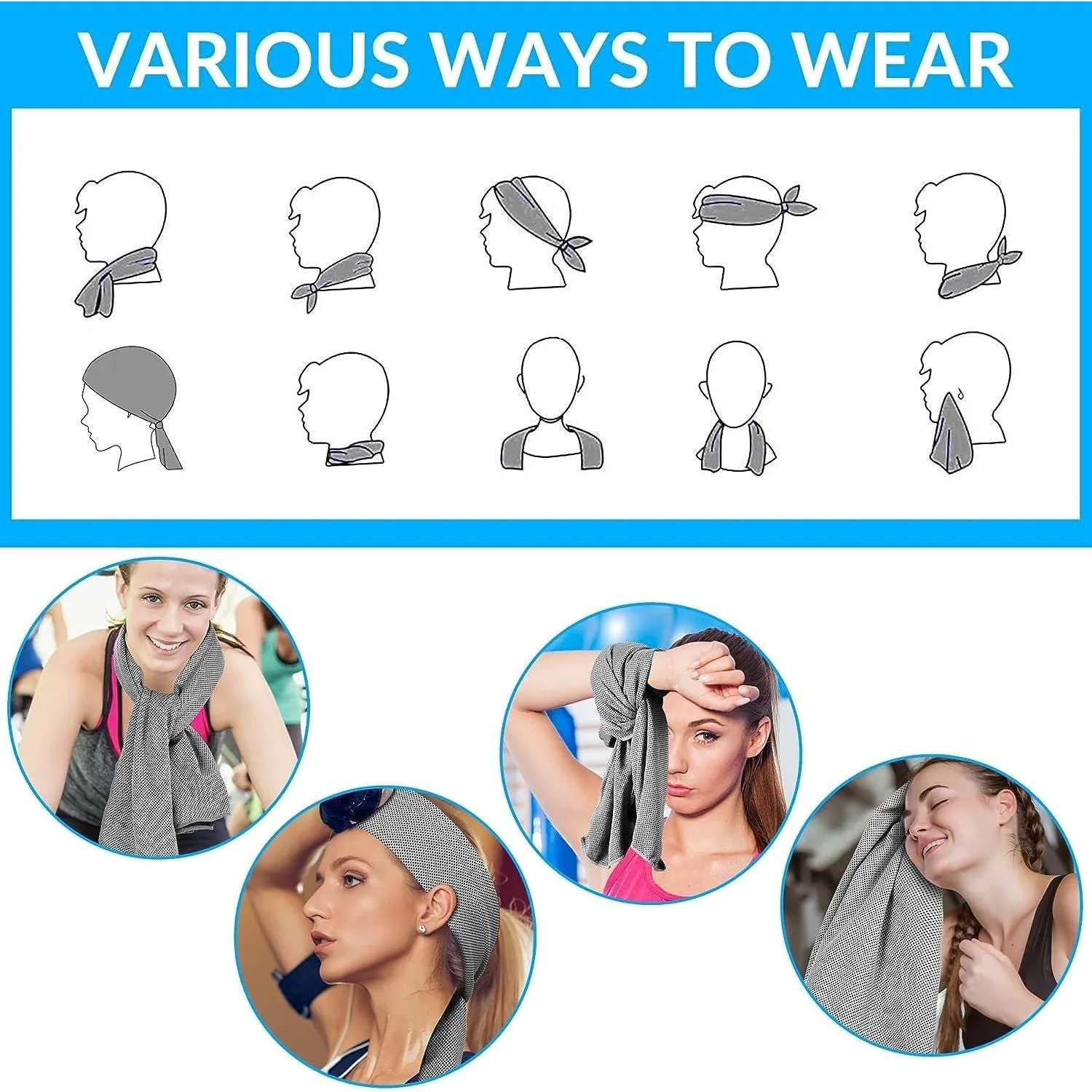 Cooling Hoodie Towel