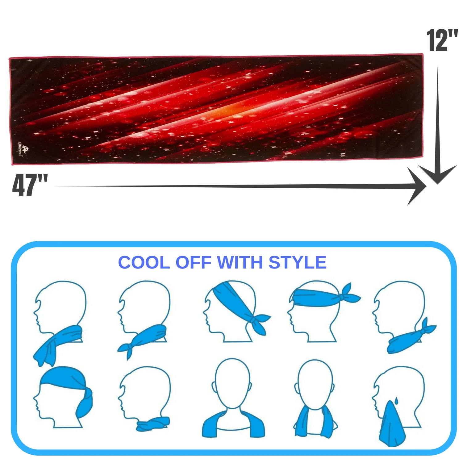 Cooling Towel - Shiny